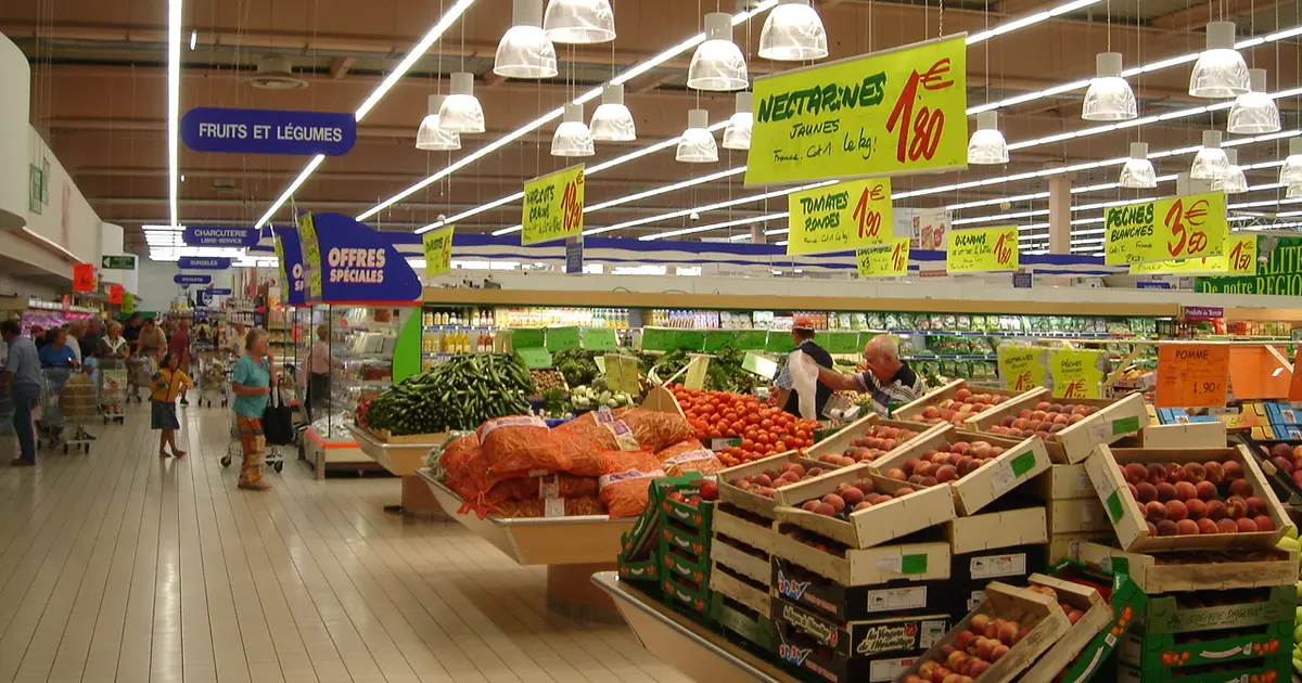 Illustration du métier de vendeur en magasin